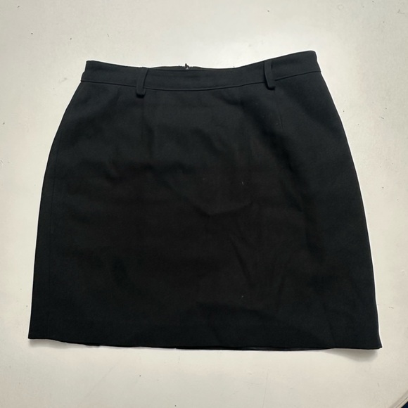 Laundry  by  Shelli Segal  Skirt Black Mini Size 4 90’s Lined Y2K Micro 1995 USA - Picture 1 of 5